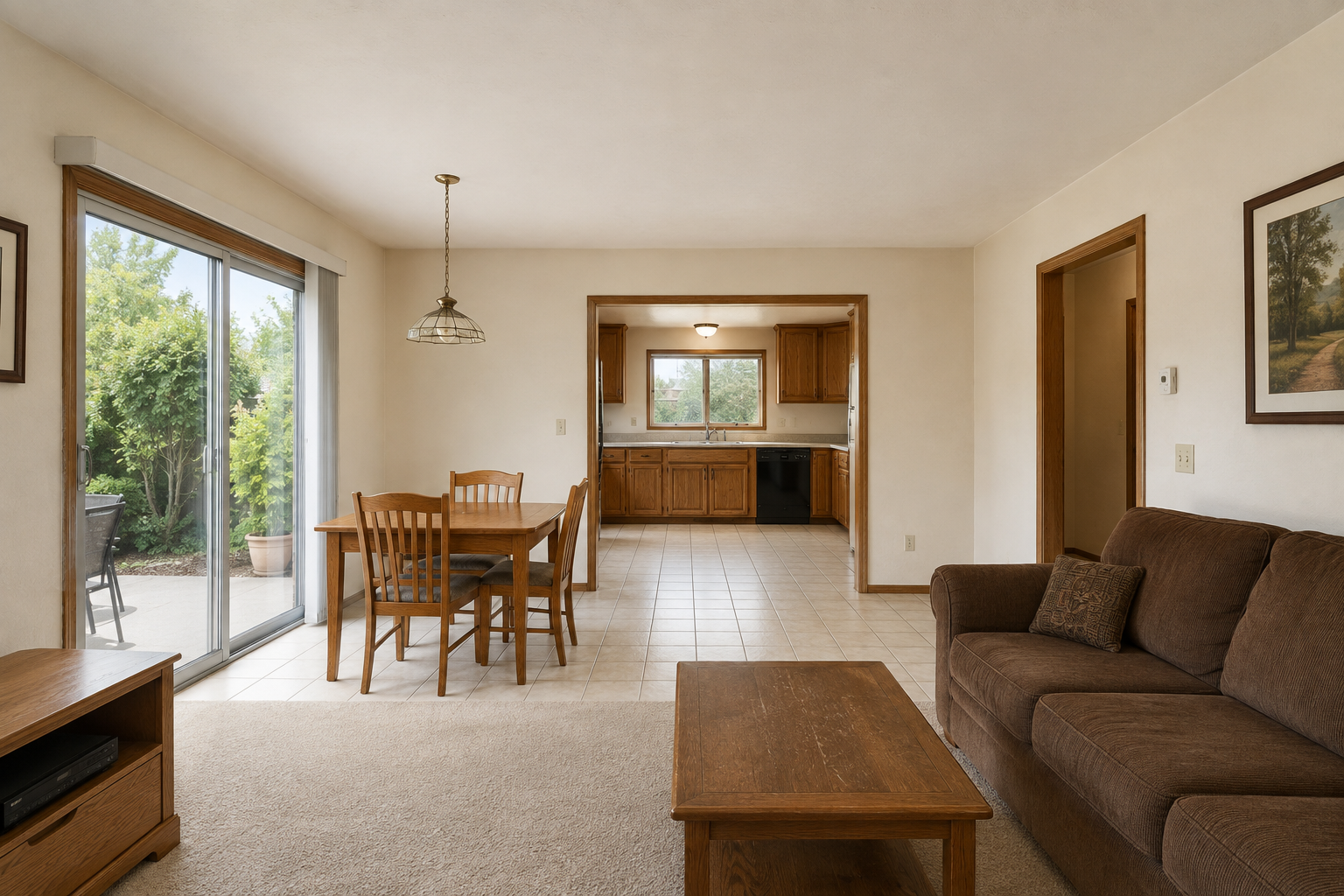 Home interior before the whole-home redesign